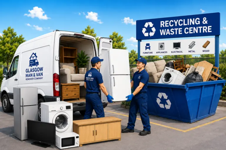 Household furniture and appliance clearance service in Glasgow